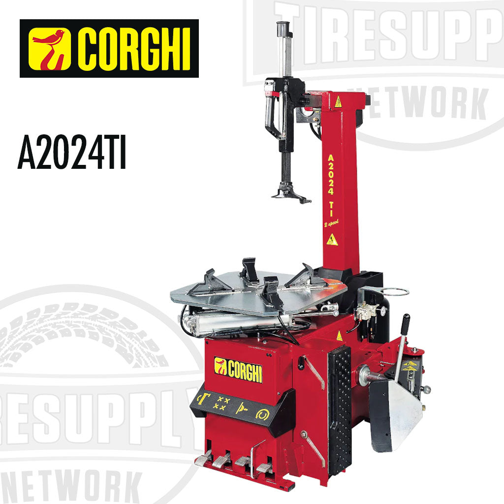 Corghi A2024TI | Tilt-Back Tire Changer - Choose Electric or Air