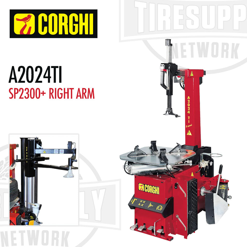 Corghi | Tilt-Back Tire Changer - Choose Electric or Air Motor (A2024TI)