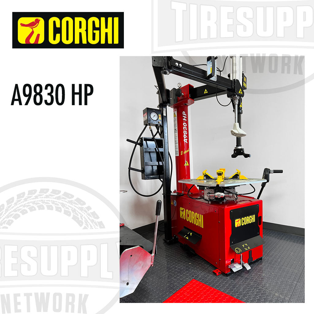 Corghi | High Performance Hand Operated 26&quot; Tire Changer With PU1500 Swing Arm (A9830)