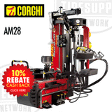 Corghi AM28 | Auto Artiglio Master 28" Touchless High Performance Tire Changer - Electric