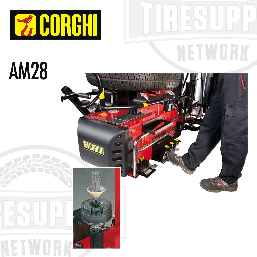 Corghi | AM28 Auto Artiglio Master 28&quot; Touchless High Performance Tire Changer - Electric (AM28)