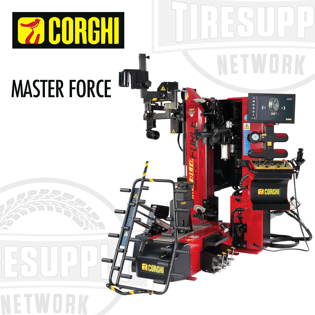Corghi | Artiglio Master Force With Arm 32″ Contactless Smart System Tire Changer (0-11124009/00)