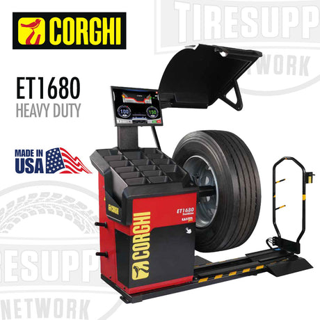 Corghi ET1680 Heavy Duty Wheel Alignment.