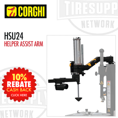 Corghi HSU24 | Helper Assist Arm for Service Pro 124 Electric Swing Arm Tire Changer
