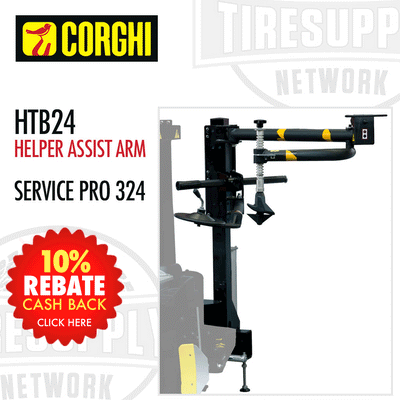 Corghi HTB24 | Helper Assist Arm for Service Pro 324 Electric Tilt-Back Tire Changer