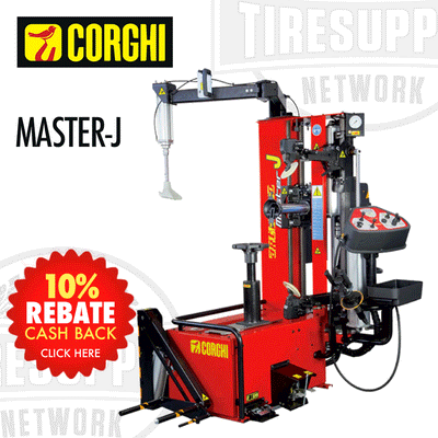 Corghi Artiglio Master J | Touchless Electric Tire Changer with BPT Helper Assist Arm