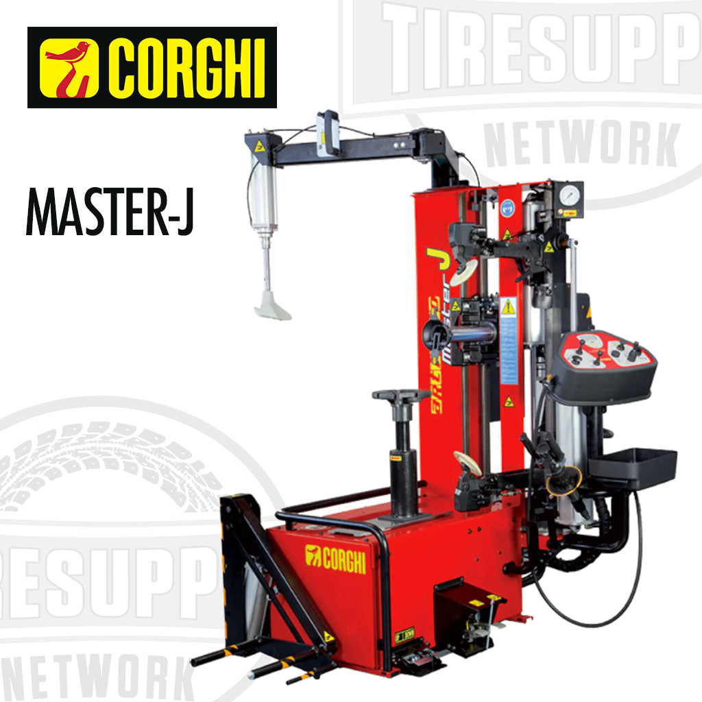 Corghi | Artiglio Master J Touchless Electric Tire Changer with BPT Helper Assist Arm (MASTER-J)