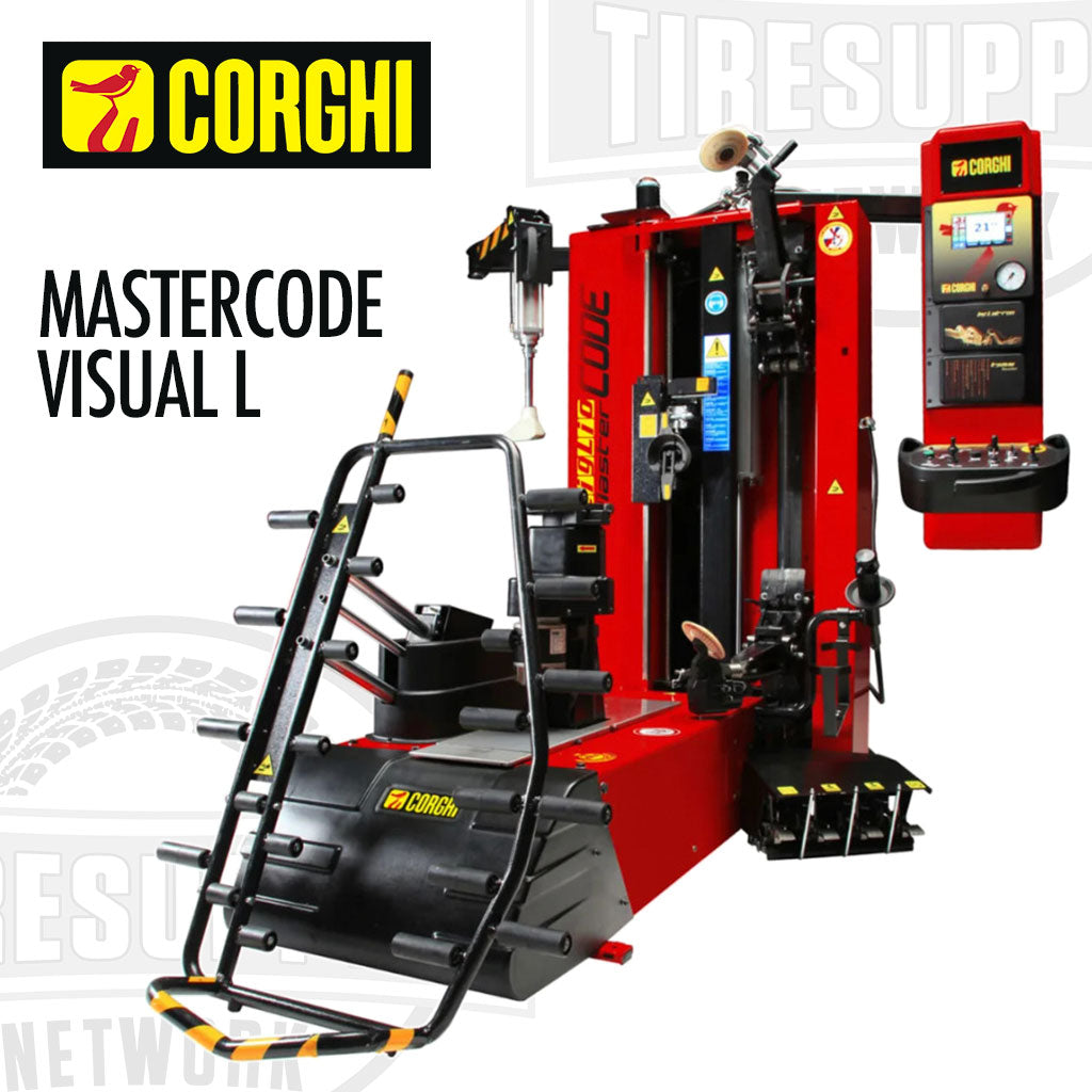 Corghi | MasterCode Visual L with Arm Touchless Tire Changer - Electric (0-11108575/00)