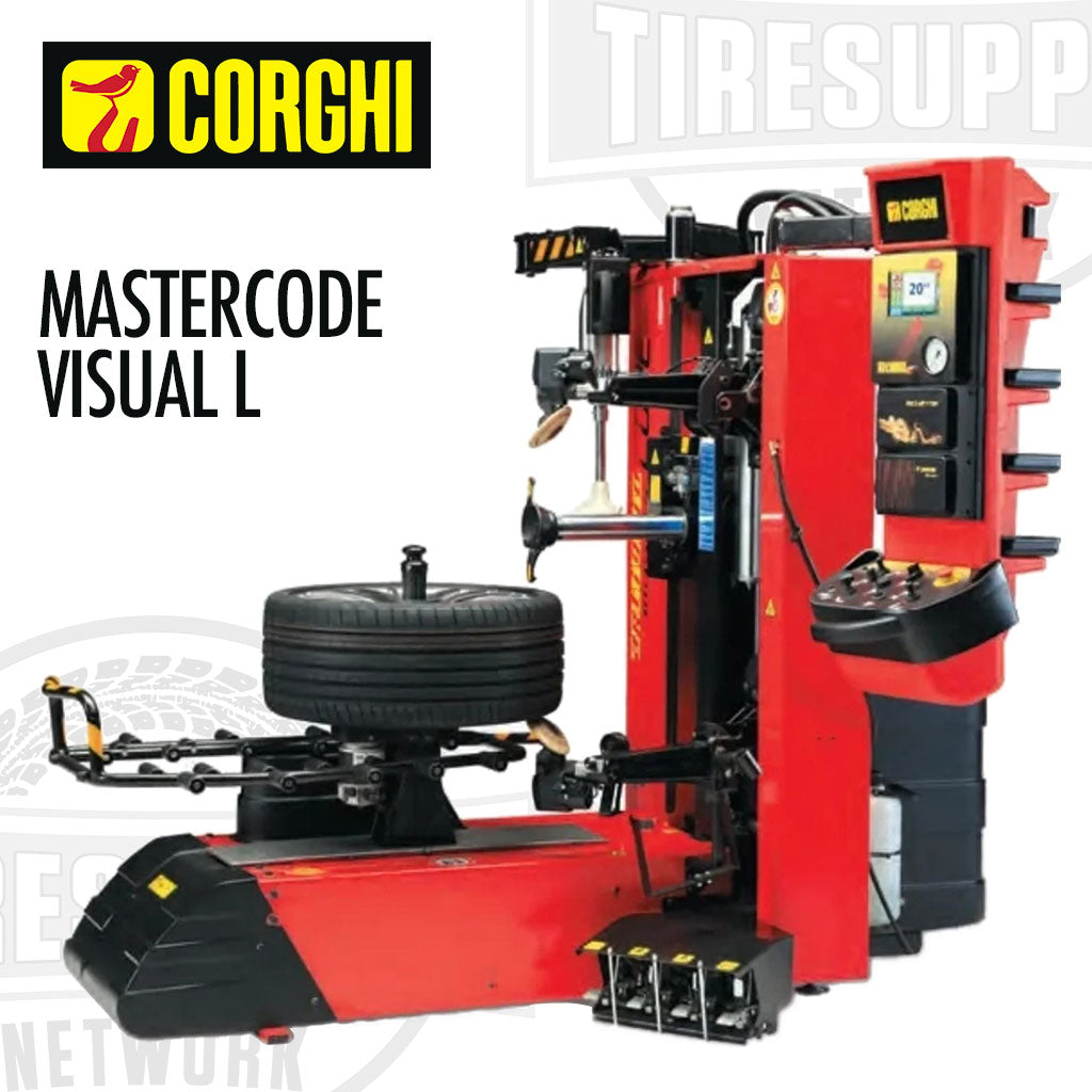 Corghi | MasterCode Visual L with Arm Touchless Tire Changer - Electric (0-11108575/00)