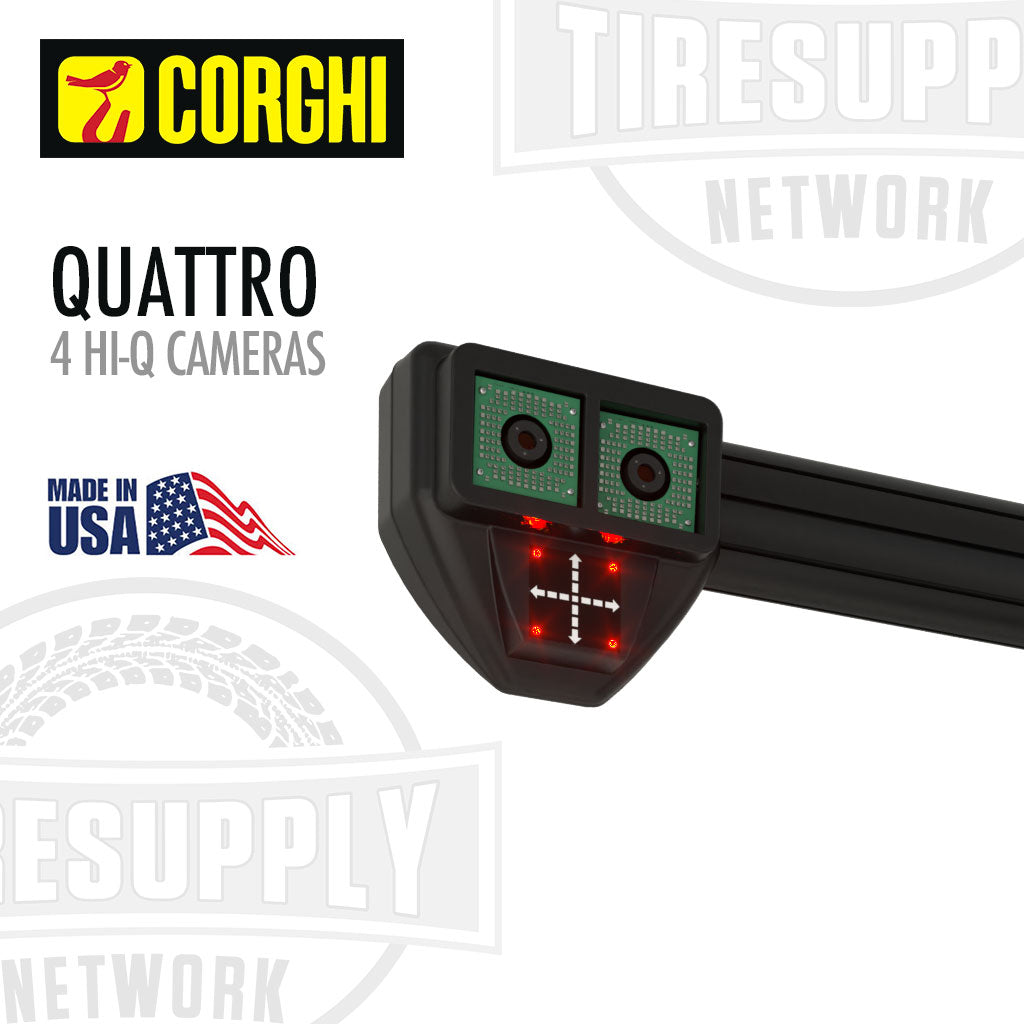 Corghi | Exact Precision Quattro Wheel Alignment with 4 Hi-Q Cameras (Quattro)
