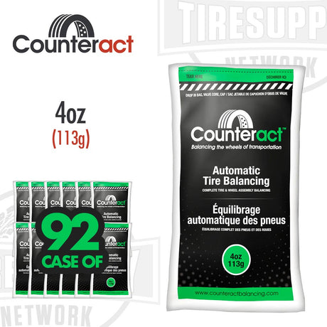 Counteract automatic tire balancing 4oz. Case of 92. CA4
