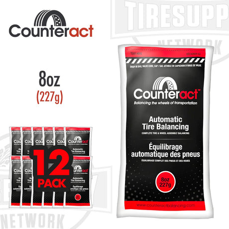 Counteract automatic tire balancing. 8oz. Pack of 12