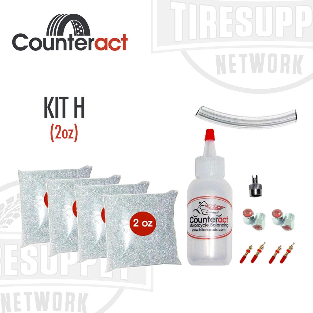 Counteract | Do-It-Yourself DIY Kit for Off-Road ATV &amp; UTV with 2 oz Tire Balancing Beads (KITH)