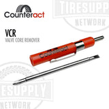 Counteract | Valve Core Remover & Dual-Head Screwdriver Combo Pocket Tool - Single or 10-Pack (VCR*)