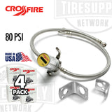 Crossfire CF80ST | 80 PSI - Dual Tire Pressure Equalization System - Choose Qty