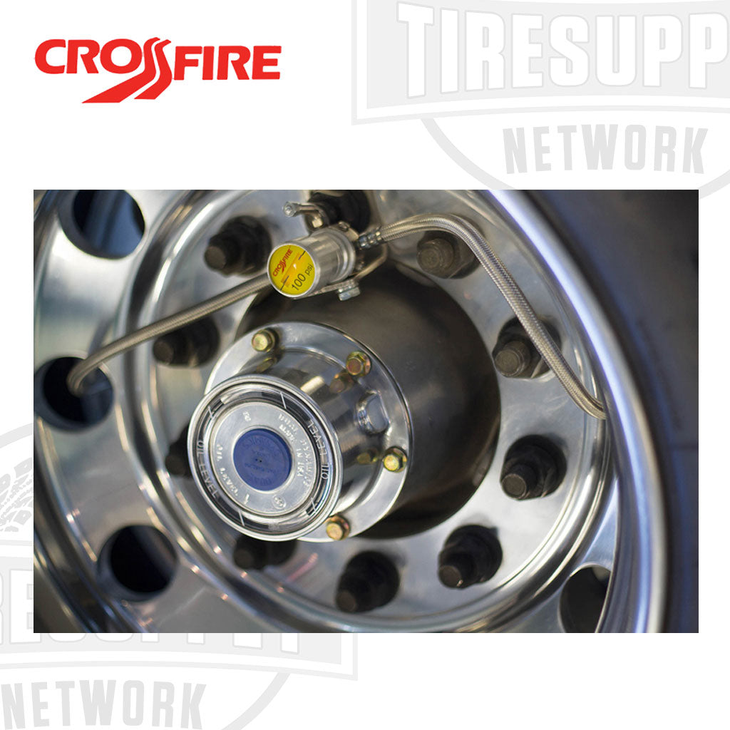 Crossfire | 120 PSI - Dual Tire Pressure Equalization System - Choose Qty (CF120ST)