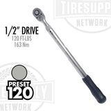 1/2" Drive Preset Click-Type Torque Wrench - 120 ft-lbs (5PC-1203)