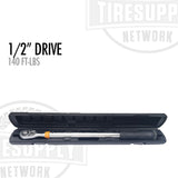 1/2" Drive Preset Click-Type Torque Wrench - 140 ft-lbs (5PC-1403)