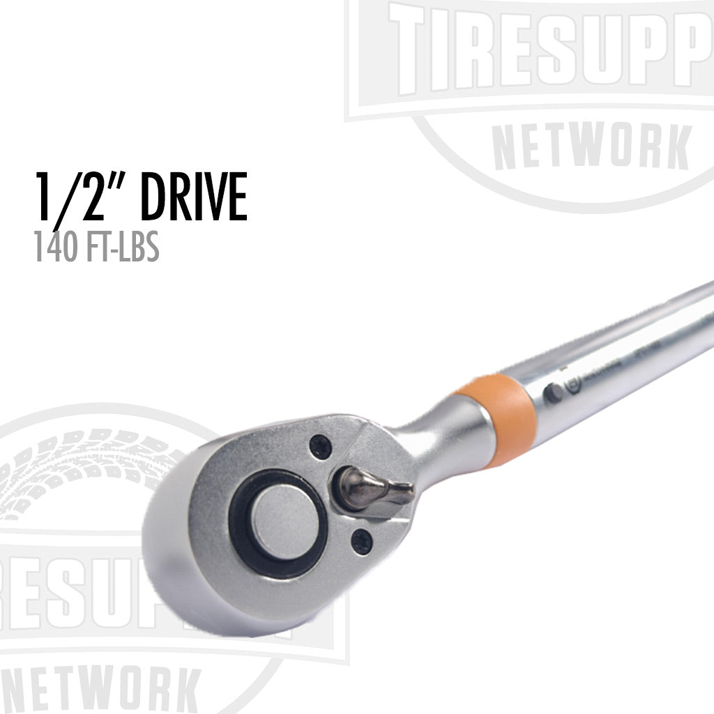 1/2&quot; Drive Preset Click-Type Torque Wrench - 140 ft-lbs (5PC-1403)