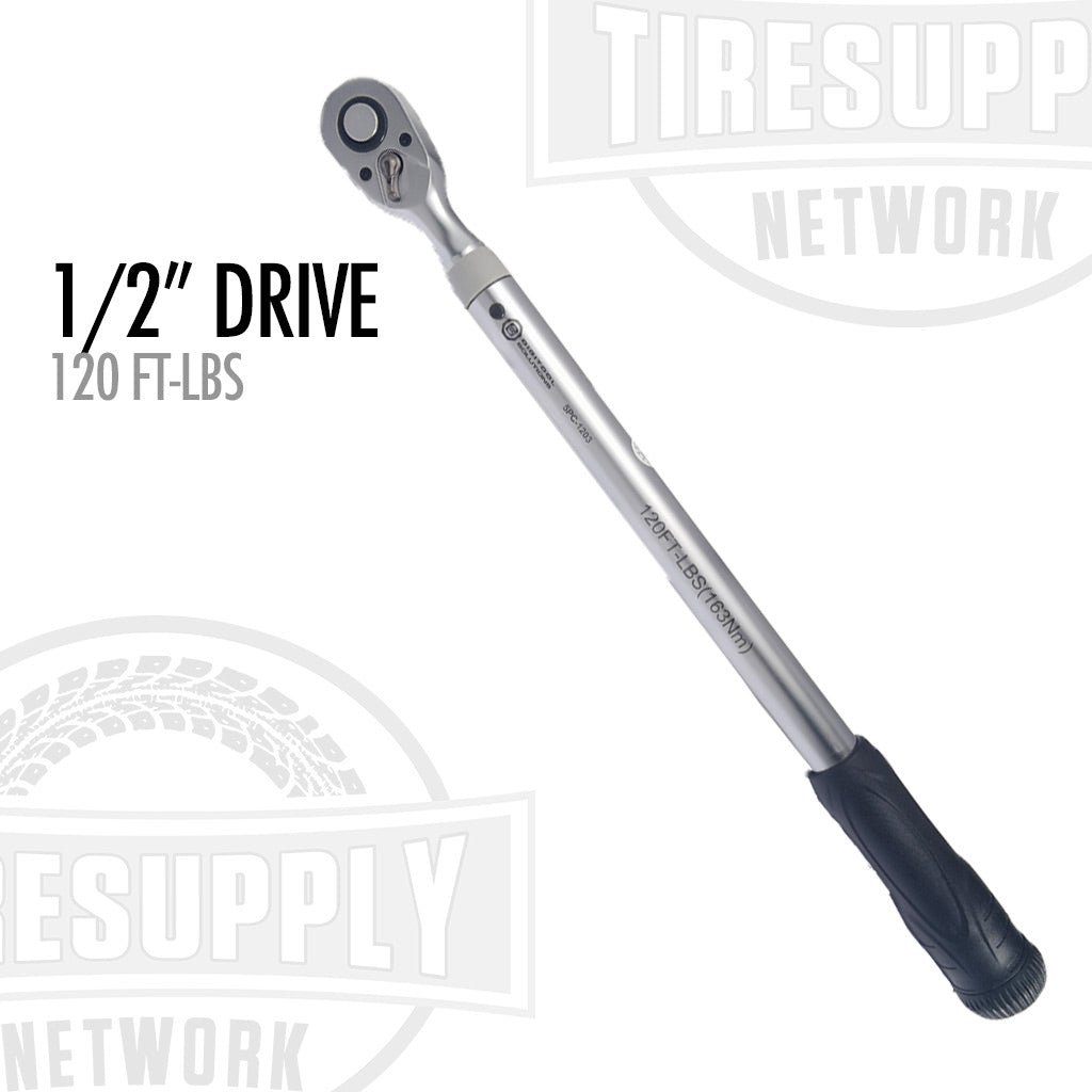 1/2&quot; Drive Preset Click-Type Torque Wrench - 120 ft-lbs (5PC-1203)