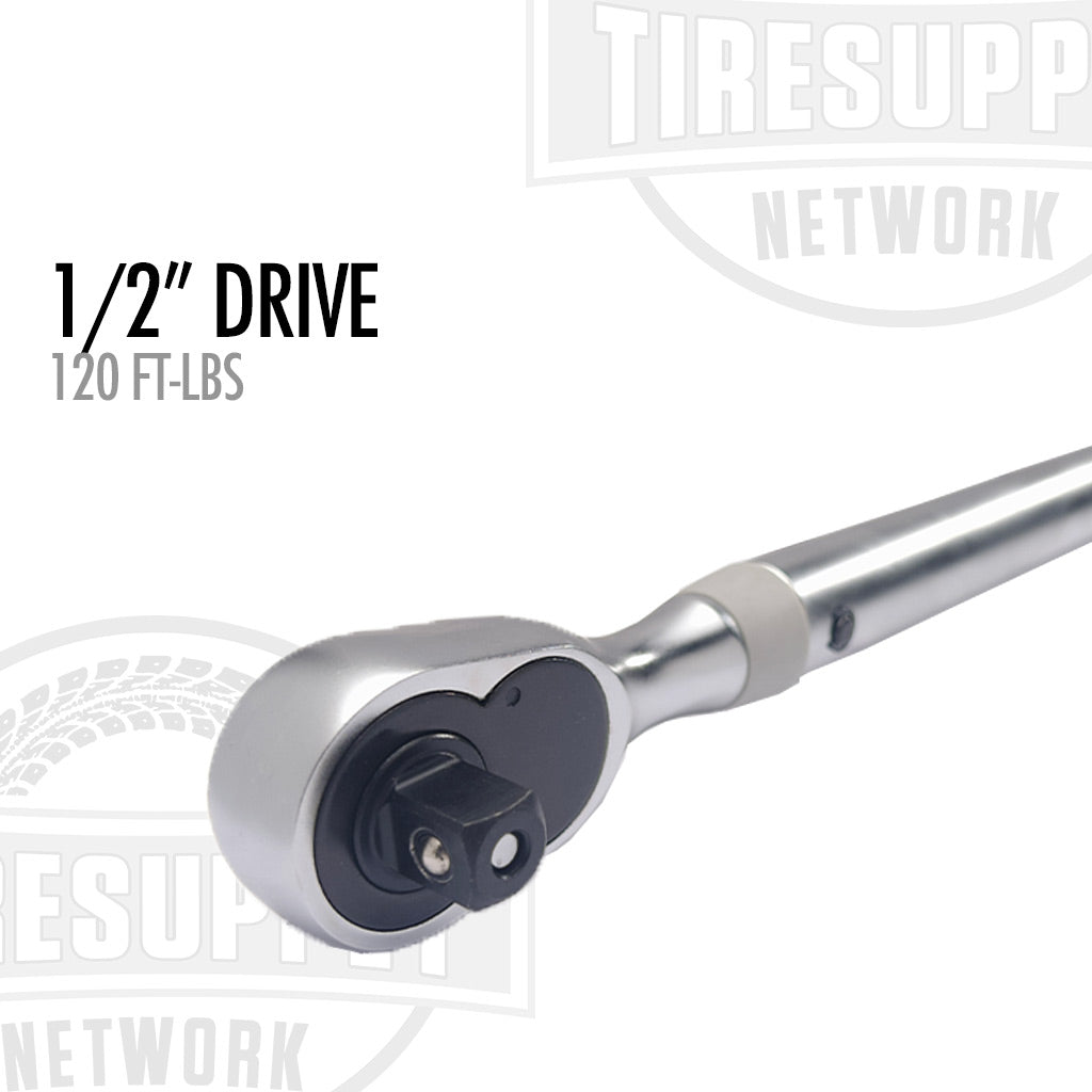 1/2&quot; Drive Preset Click-Type Torque Wrench - 120 ft-lbs (5PC-1203)