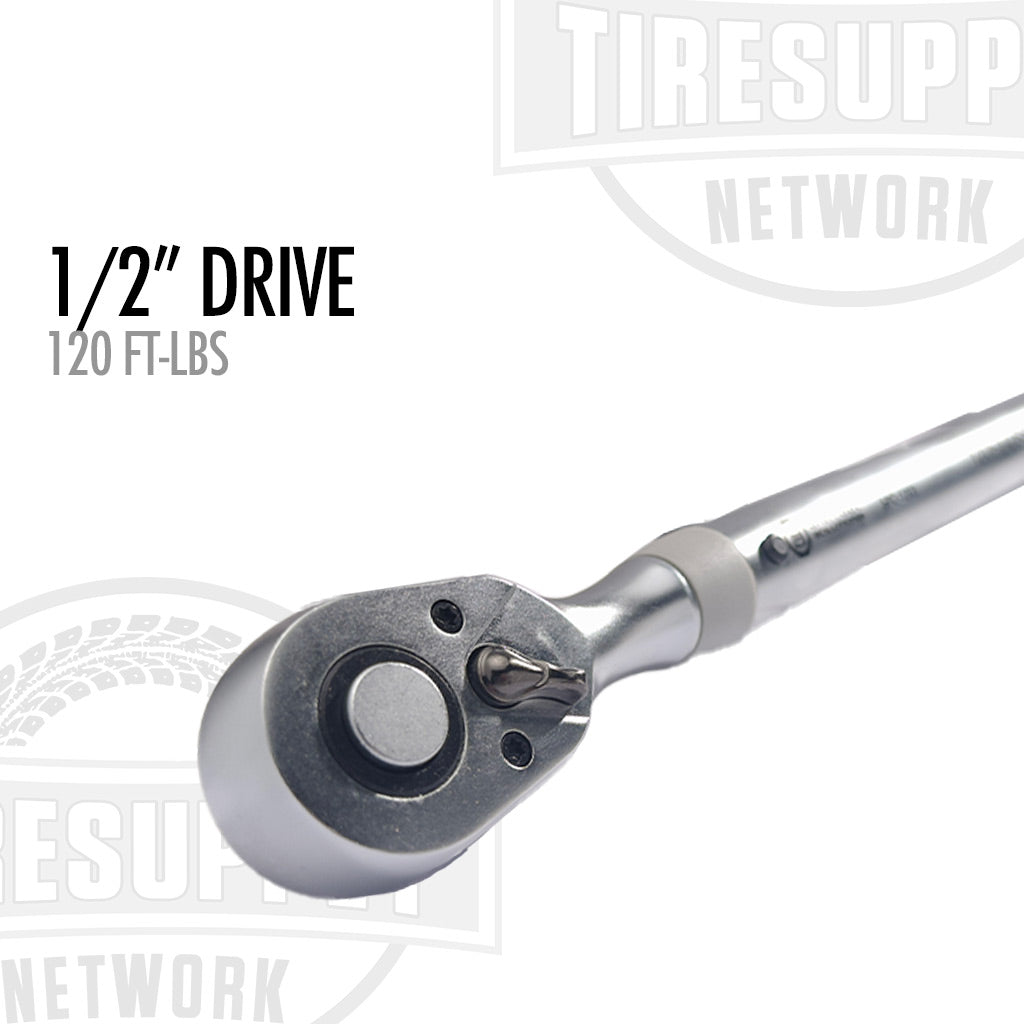 1/2&quot; Drive Preset Click-Type Torque Wrench - 120 ft-lbs (5PC-1203)