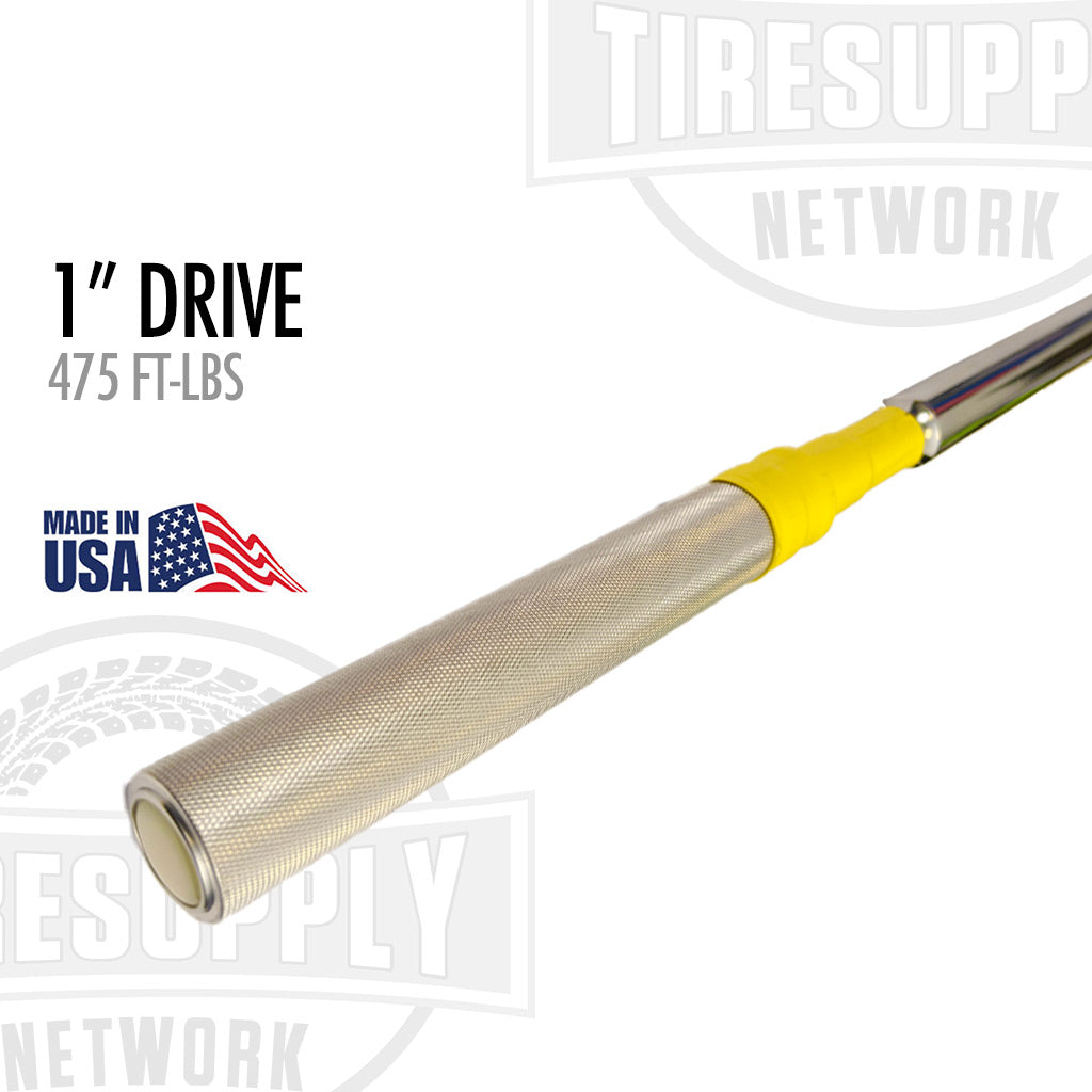 1&quot; Drive Preset Truck Click-Type Lug Nut Torque Wrench - 475 ft-lbs (6005CTPPY-1)