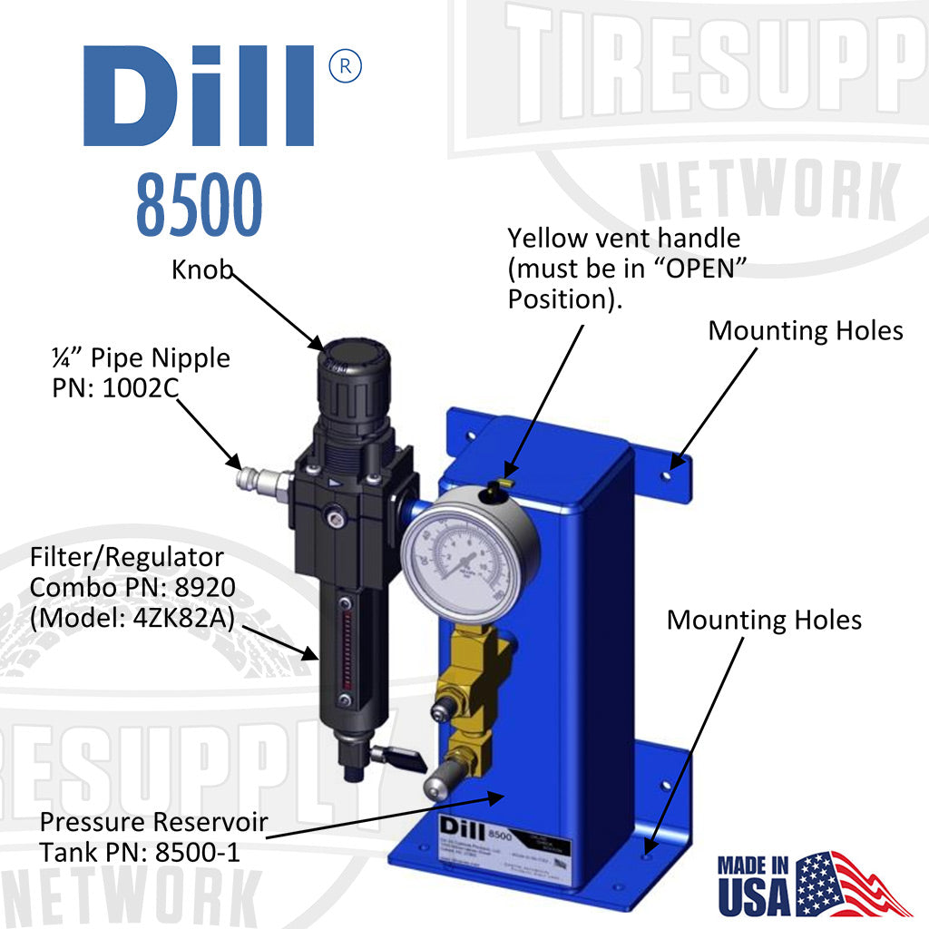 Dill | Certified Gauge Check Station (8500)