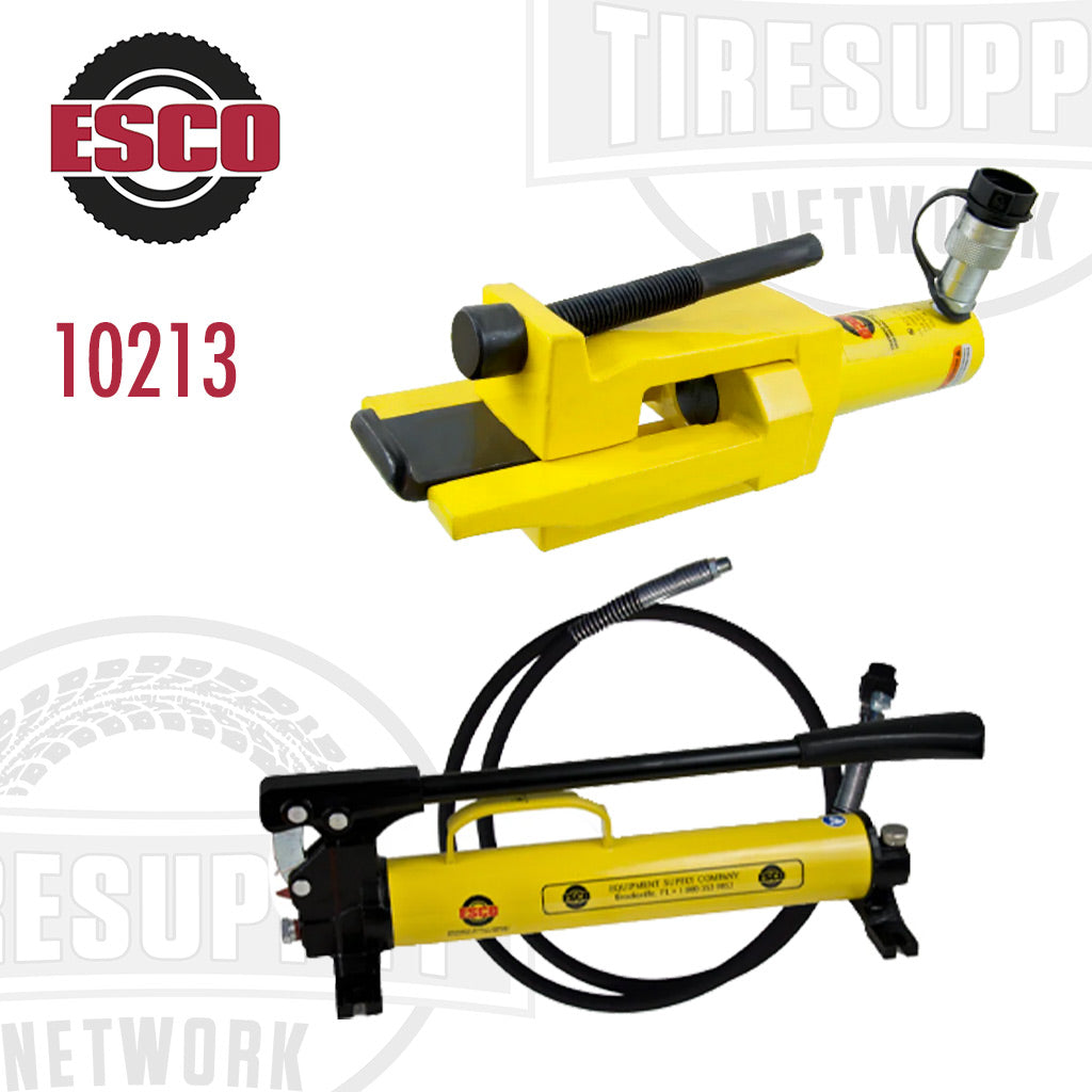 ESCO | Giant Tire Bead Breaker Kit with 1 Quart Hydraulic Manual Pump (10213)