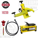 ESCO | Yellow Jackit Combi Style Bead Breaker Kit with 1/2 Gallon Hydraulic Air Pump (10230)