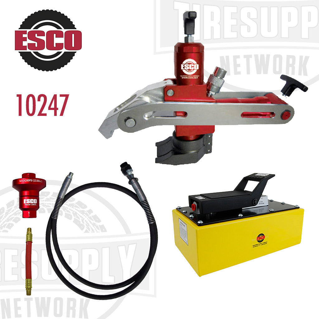 ESCO | Combi Style Aluminum Bead Breaker Kit with 5 Quart Hydraulic Pump (10247)