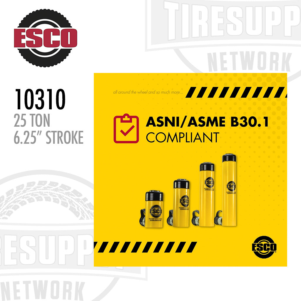 ESCO 10310 | 25 Ton Pro-Series Single Acting Ram - 6.25 inch Stroke