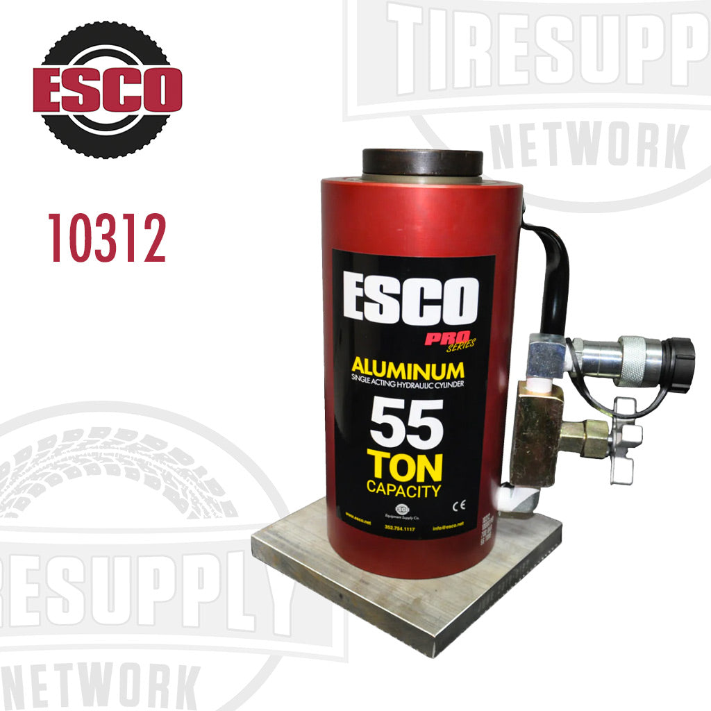 ESCO | 55 Ton Heavy Duty Lightweight Aluminum Hydraulic Jack (10312)