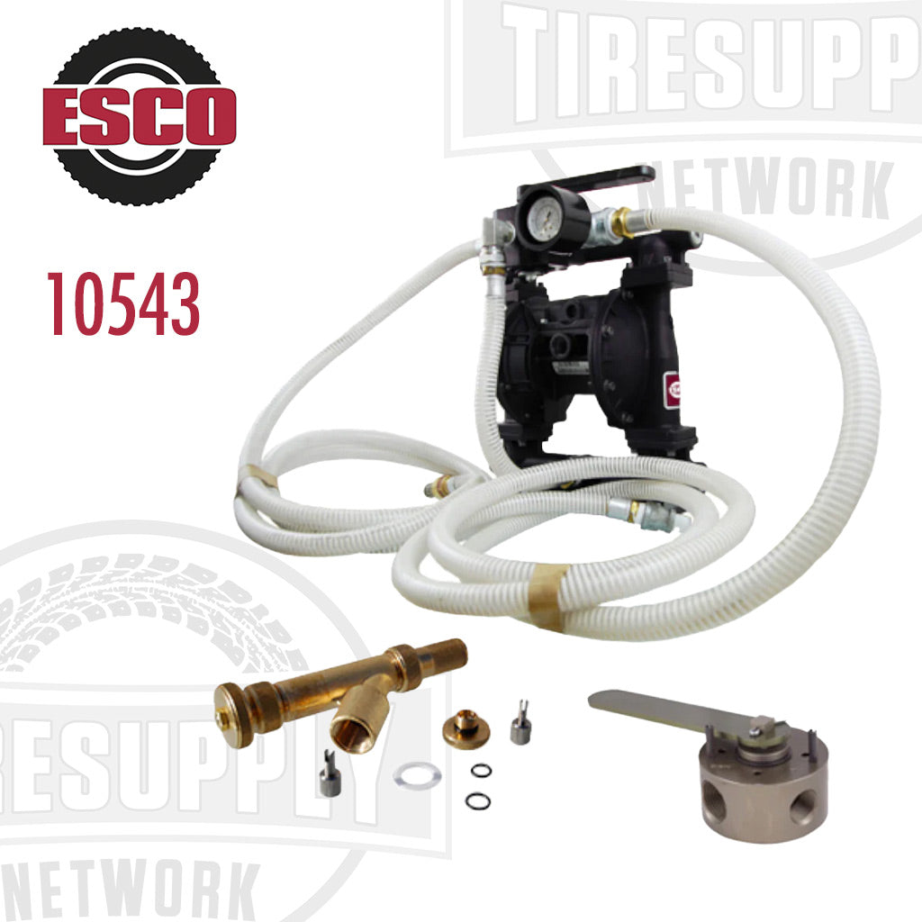 ESCO | Liquid Transfer Pump with Hoses, Injector Gun, and Valve (10543)