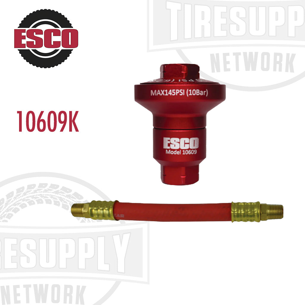 ESCO | Air Pressure Reducer with 6″ Whip-Hose for Air Tools (10609K)