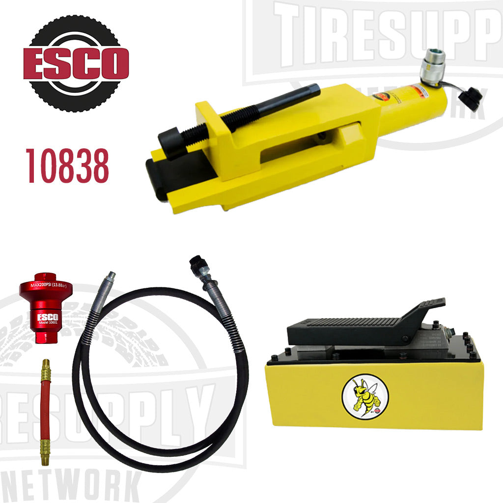 ESCO | Giant Tire/Earthmover Bead Breaker Kit with Yellow Jackit 5 Quart Metal Pump (10838)