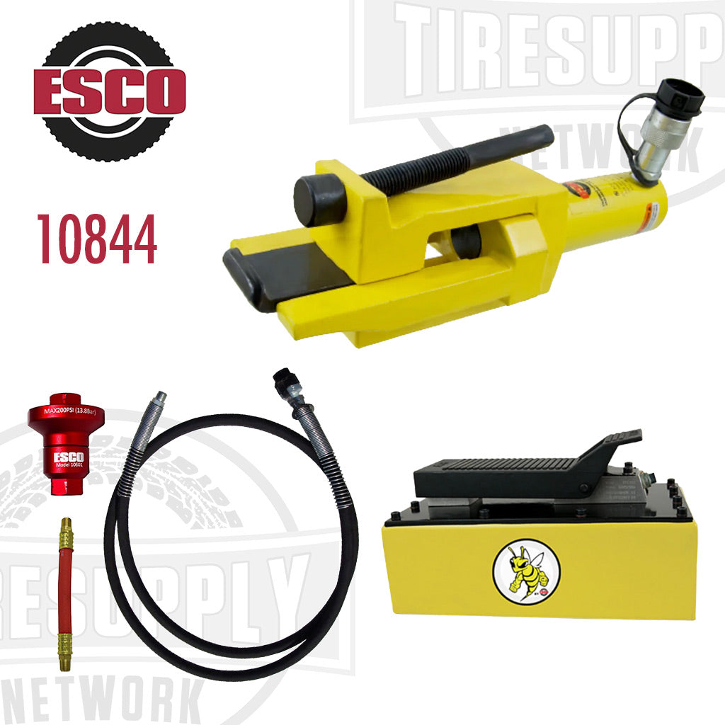 ESCO | Giant Tire Bead Breaker Kit with Yellow Jackit 5 Quart Metal Pump (10844)