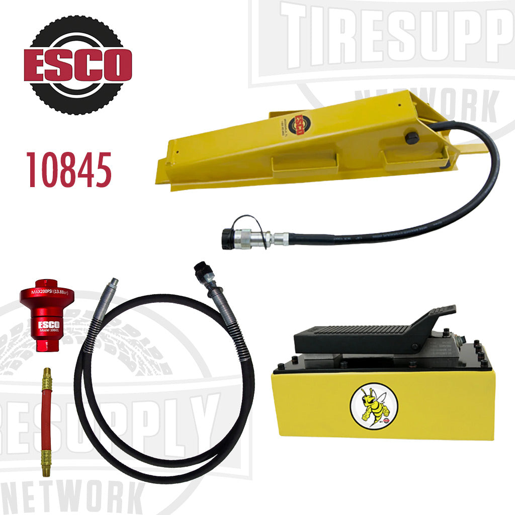 ESCO | Dual Agricultural Bead Breaker Kit with Yellow Jackit 5 Quart Metal Pump (10845)