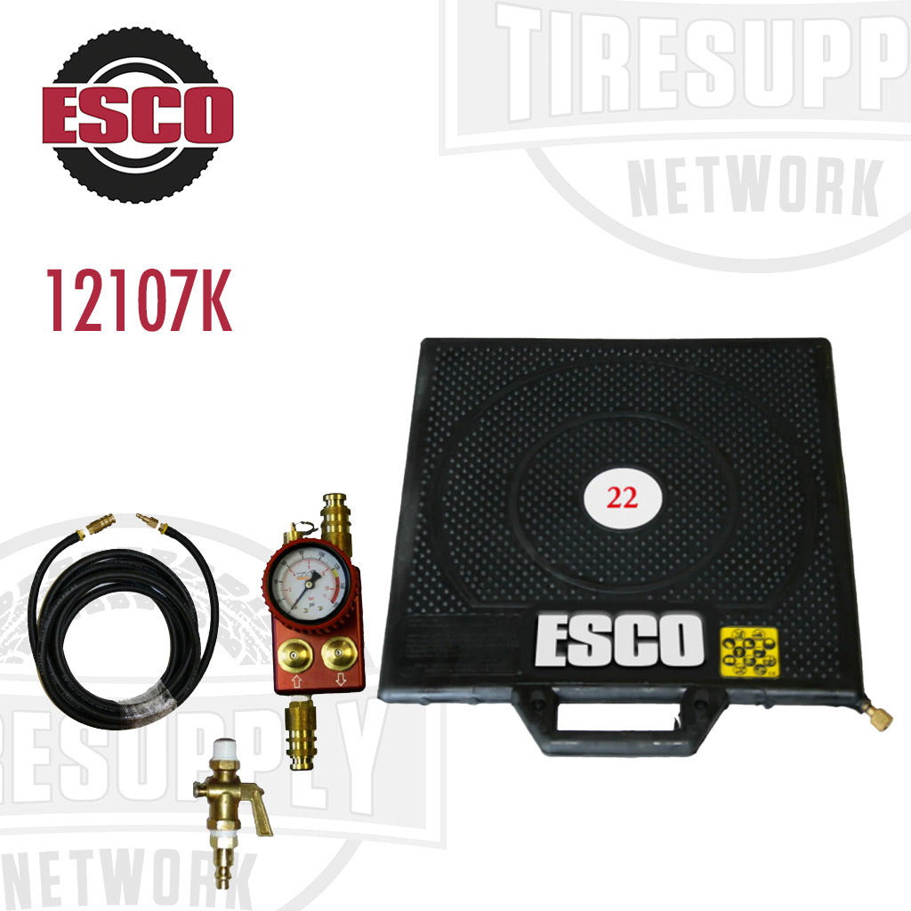 ESCO | 22 Ton Air Bag Jack Kit with Hose, Control Valve, and Fittings (12107K)