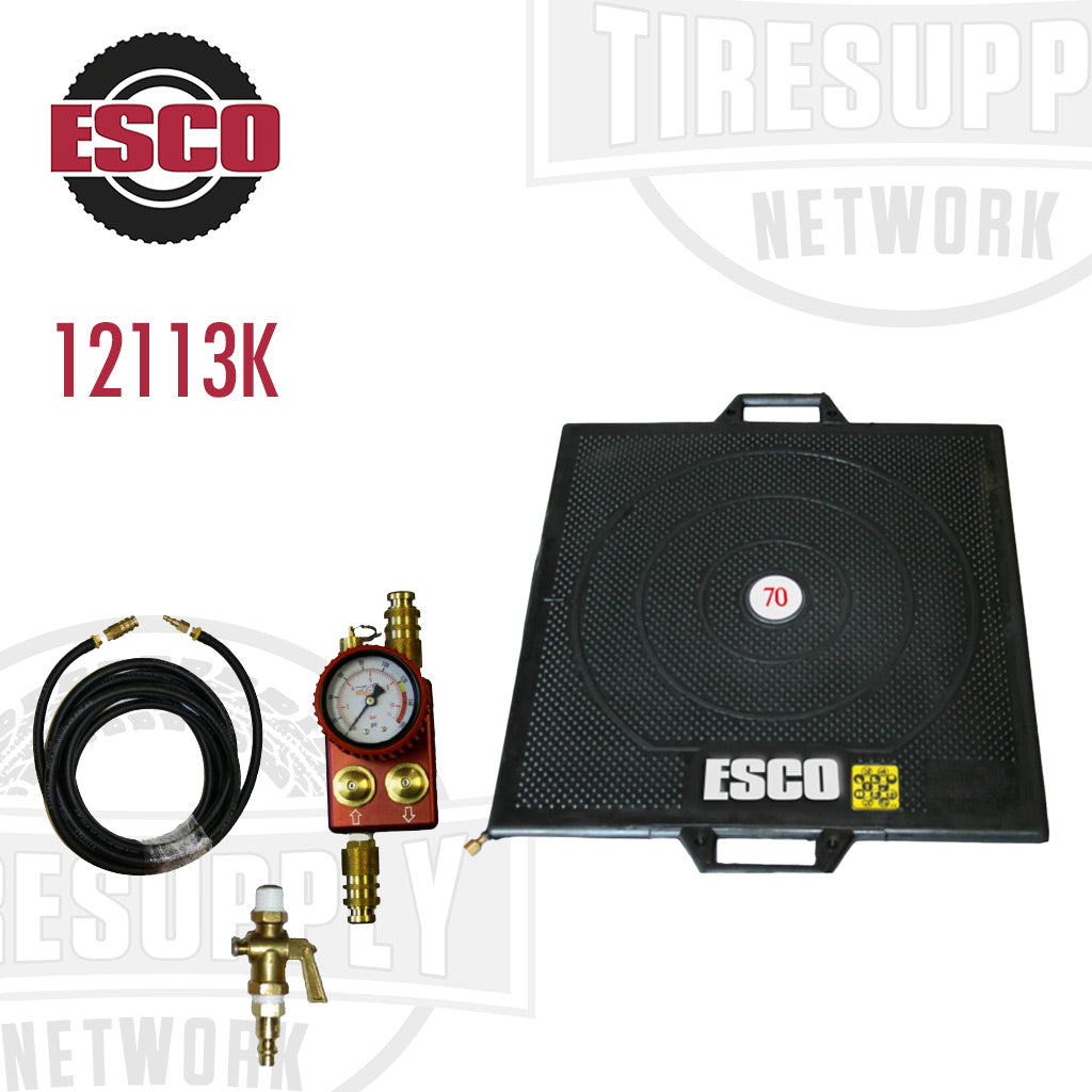 ESCO | 70 Ton Air Bag Jack Kit with Hose, Control Valve, and Fittings (12113K)