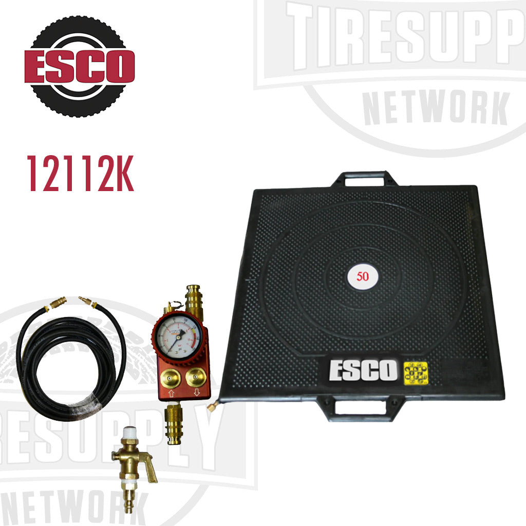 ESCO | 50 Ton Air Bag Jack Kit with Hose, Control Valve, and Fittings (12112K)