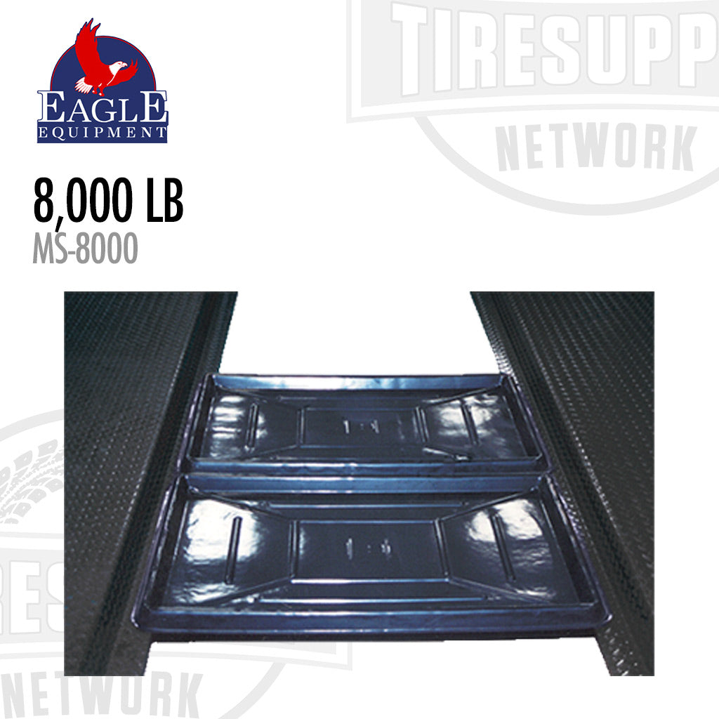 Eagle Equipment MS-8000 | 4-Post Lift 8,000-lb Capacity - Vehicle Storage