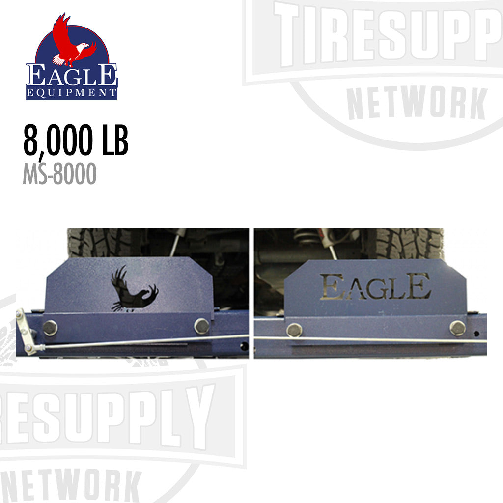Eagle Equipment MS-8000 | 4-Post Lift 8,000-lb Capacity - Vehicle Storage