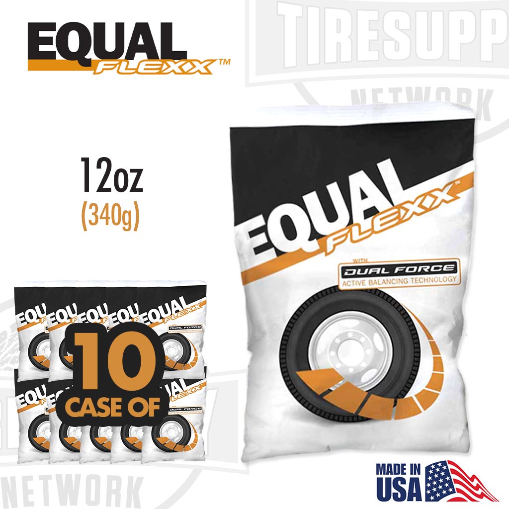 Equal Flexx | Tire Balancing 12 oz. Drop-In Single Bag or Case of 10 (EQFXAC40)