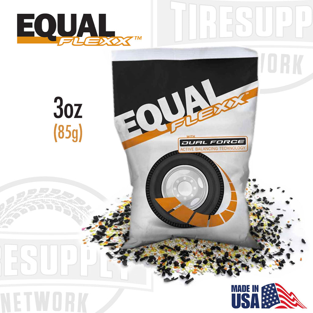 Equal Flexx | Tire Balancing 3 oz. Drop-In Bag or Case of 20 (EQFXFC40)