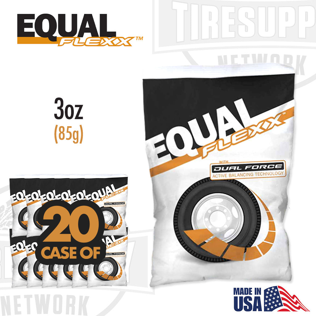 Equal Flexx | Tire Balancing 3 oz. Drop-In Bag or Case of 20 (EQFXFC40)