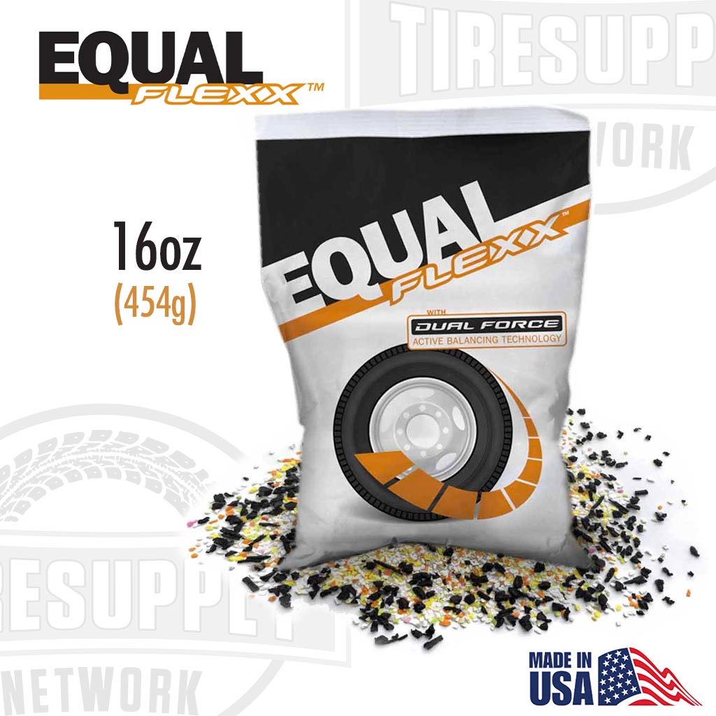Equal Flexx EQFXWC32 | Tire Balancing 16 oz. Drop-In Single Bag or