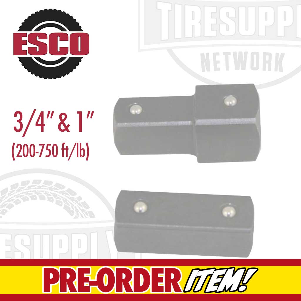 PRE-ORDER: ESCO 10021 3/4″ and 1″ Drive Break-Back Style Torque Wrench Kit