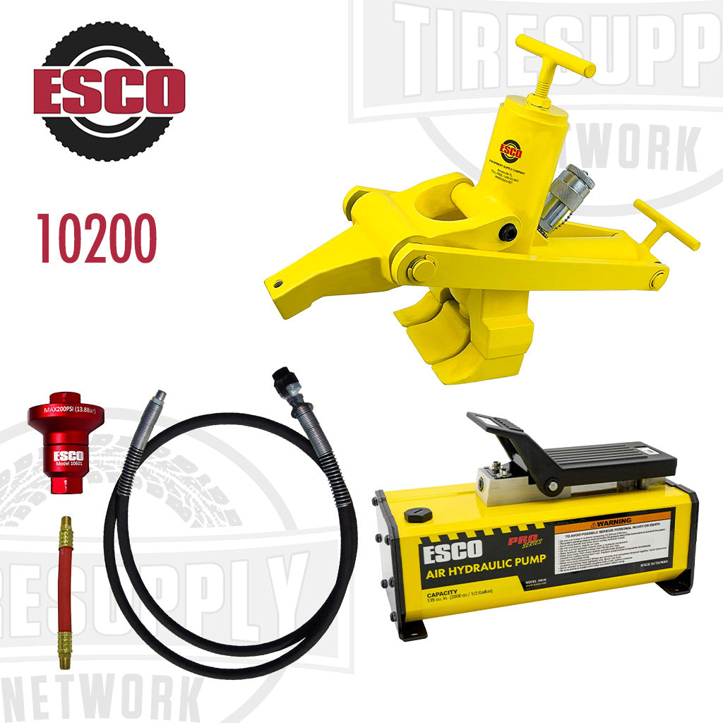 ESCO | Combi Bead Breaker Kit with 1/2 Gallon Hydraulic Air Pump (10200)