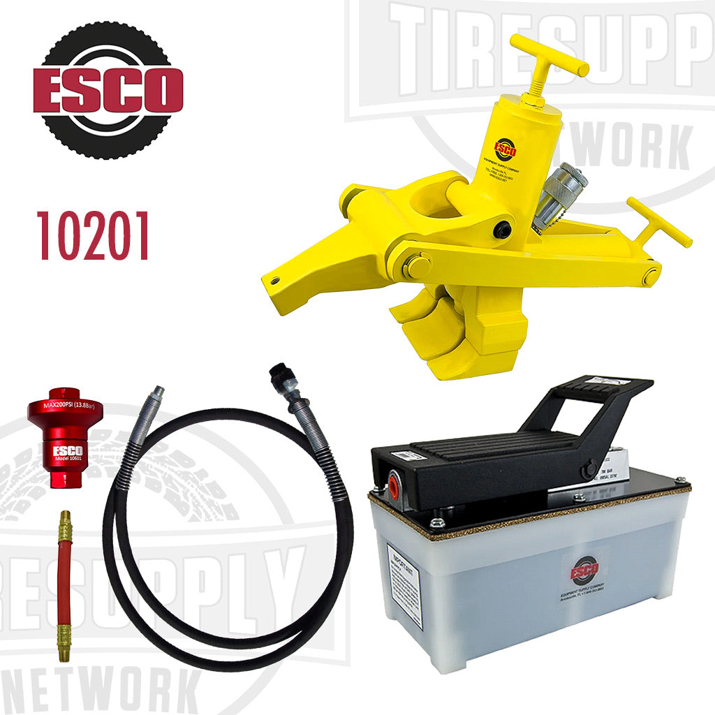 ESCO | Combi Bead Breaker Kit with 2.5 Quart Hydraulic Air Pump (10201)